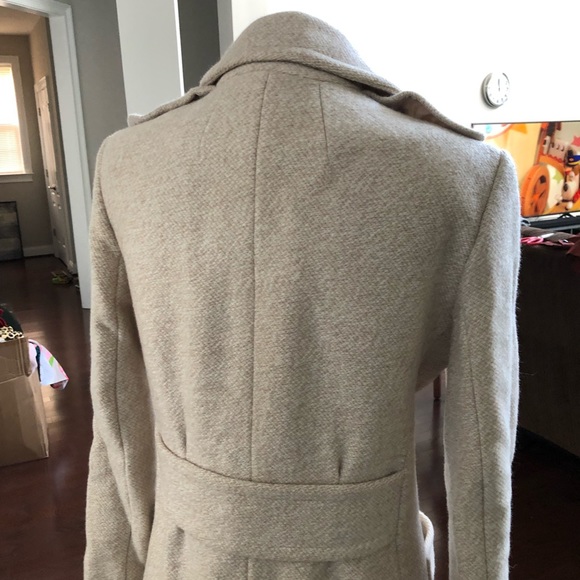 DKNY Beige/Oatmeal Coat - Picture 4 of 7